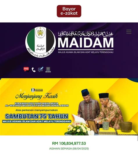 Prosedur Permohonan Borang Bantuan Maidam 2023