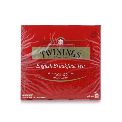 Twinings English Breakfast Tea 50s 100g - Spinneys Saudi Arabia