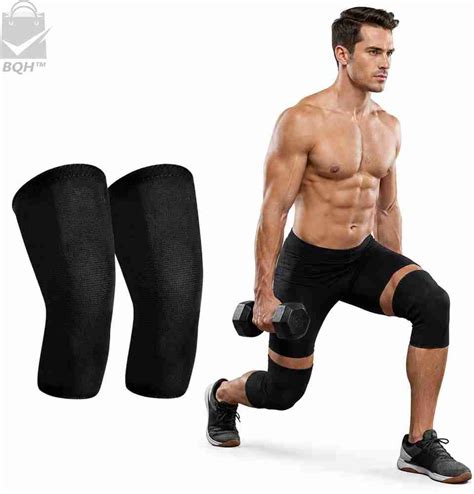 BQH Knee sleeve cap support for men and women (pack of 2) Knee Support ...