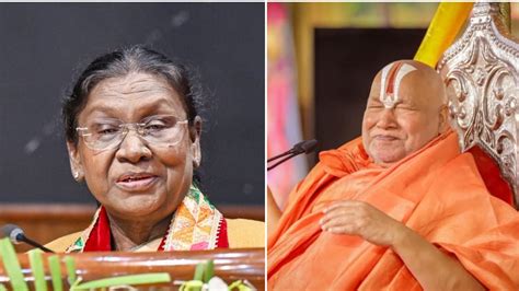 President in Jaipur: जगदगुरु रामभद्राचार्य के जन्मदिन पर आज जयपुर आएंगी ...