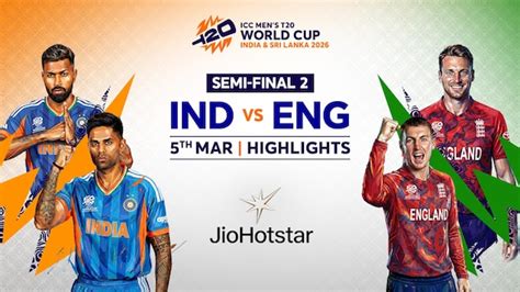 SF 2: India vs England, Highlights Watch Live Online On OTTplay