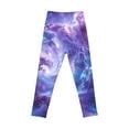 Girls Clothes Girls Playwear Pants Starry Sky Print Slim Fit Leggings ...