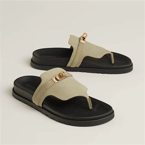 Empire sandal - Green | Hermès Mainland China