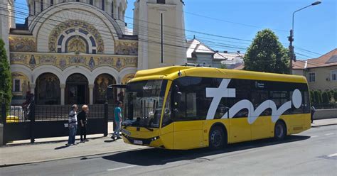 Autobuze electrice noi pe străzile Timișoarei. Primele vehicule din ...