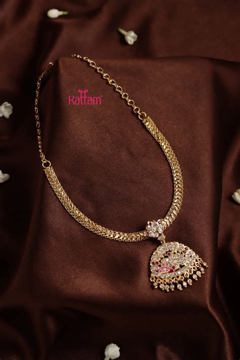 Gati Stone Attigai - Design 4 (No Earrings) – Kattam