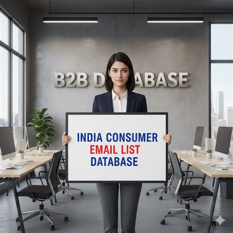 India Consumer Email List Database Overview