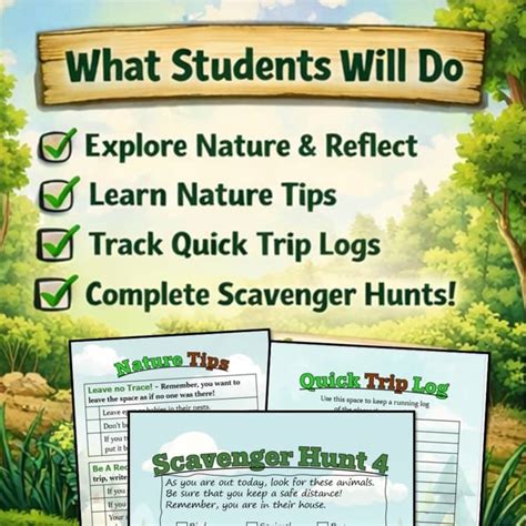 Nature Journal for Kids | Outdoor Exploration, Scavenger Hunts & Reflection