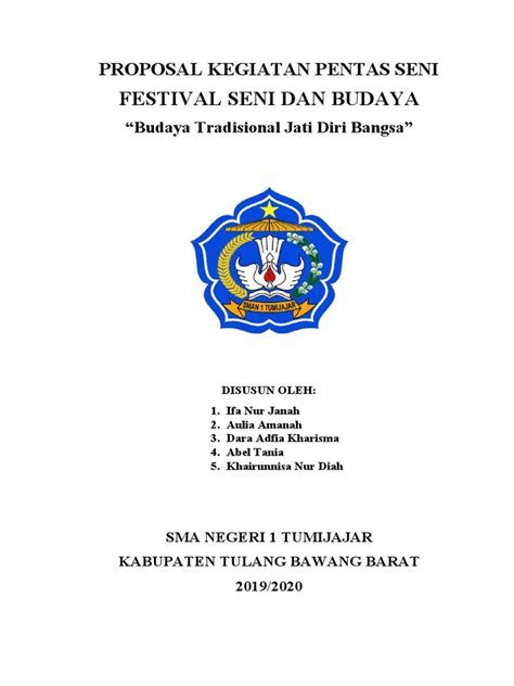 Contoh Proposal Festival Seni Budaya: Lengkap, Mudah & Pasti Diterima