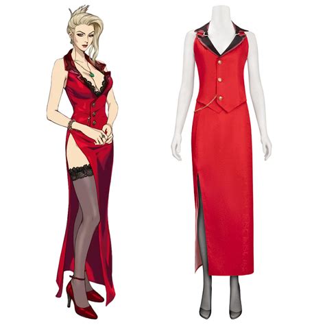 Final Fantasy VII Remake FF7 Scarlet Cosplay Costume – Gcosplay