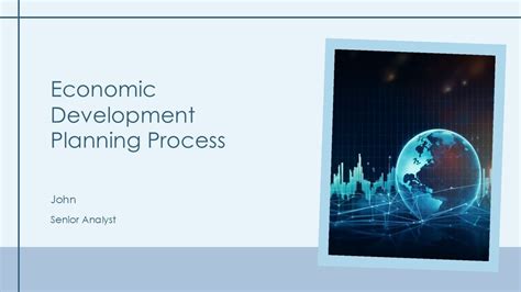 Economic Development Planning Process PPT Outline AT