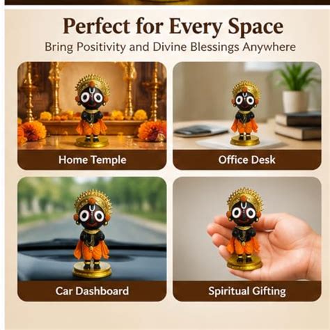 Price History of Bal Jagannath Ji Idol for Home Temple | Premium Black ...