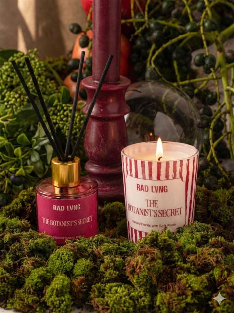 The Botanist's Secret - Reed Diffuser + Candle Gift Set – RAD LVNG
