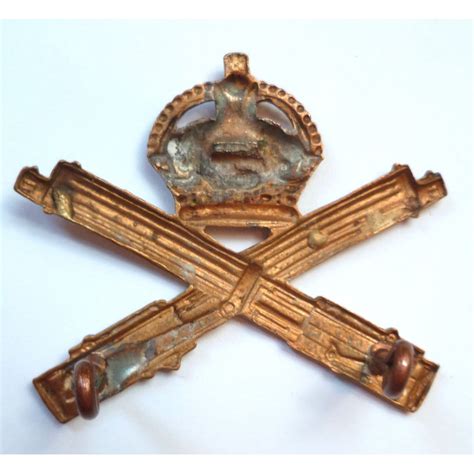 Ww Machine Gun Corps Regiment Cap Badge Mgc British Army