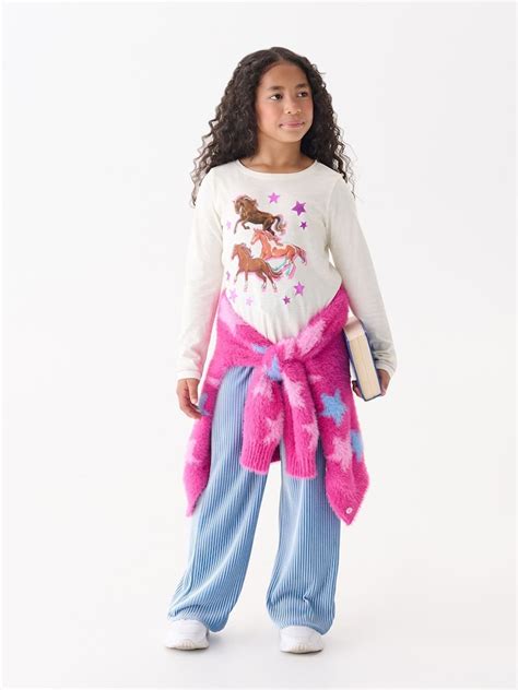 Buy Hatley Natural Galloping Horse Long Sleeve T-Shirt from Next India