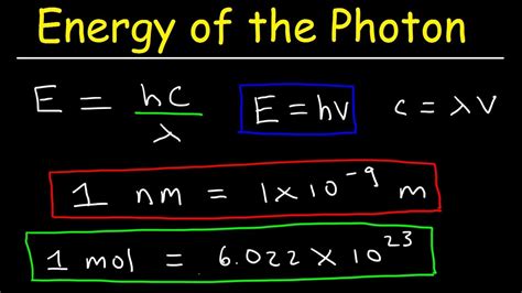 Wave Frequency Wavelength And Energy