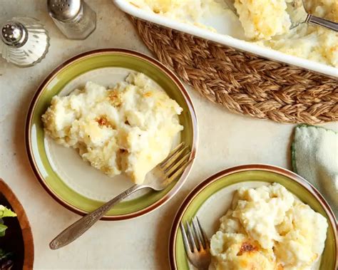 Traditional English Cheddar Cauliflower Cheese Gratin Recipe Chef S