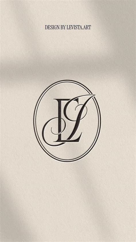 Modern Wedding Monogram | EI & IE Initials | Elegant Letter Logo ...