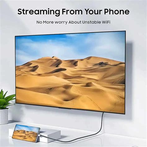 USB-C till HDMI Kabel Adapter 4K 60Hz 2m | Megabilligt.se