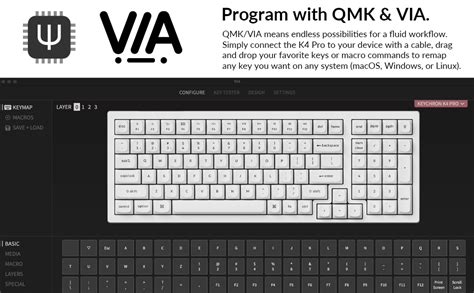 Amazon.com: Keychron K4 Pro QMK/VIA Bluetooth Wireless Mechanical ...