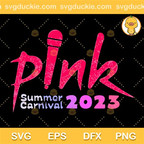 Pink Summer Carnival Svg File Nerta Minnnie