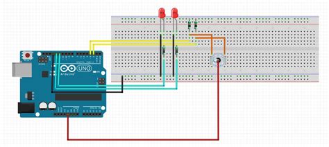 Diagram For Led Circuit Arduino Voltage And Current Led Ardu