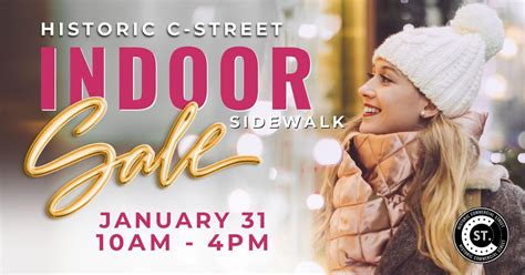 C-Streets Annual Indoor Sidewalk Sale 2026, Historic C-Street ...