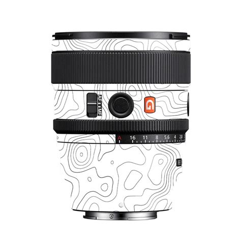White Contour Design Sony FE 85mm F/1.4 GM II Camera Lens Skin