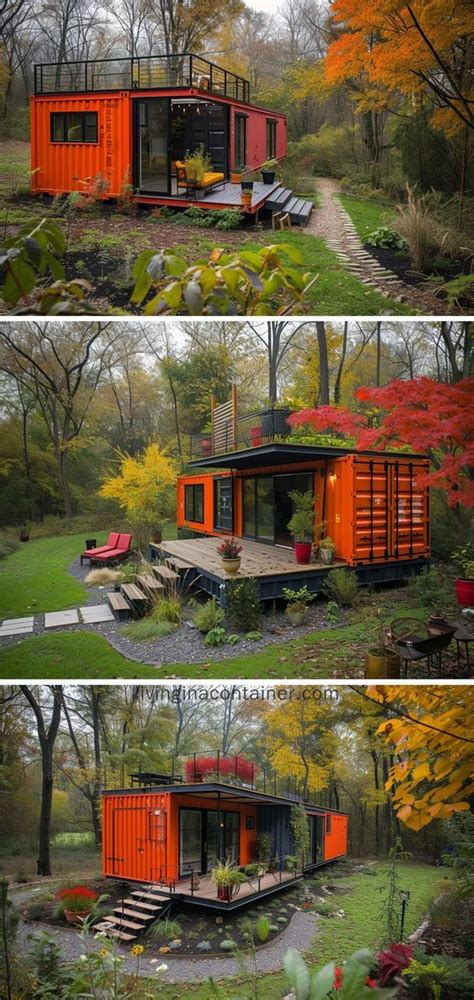 Nestle Into The Season With This Autumn Inspired Container Home A