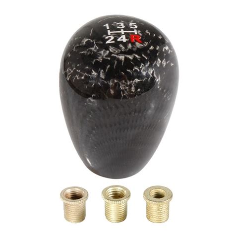 Handball Gear Shift Knob Universal Or Speed Racing Carbon Fiber Gear Stick Manual