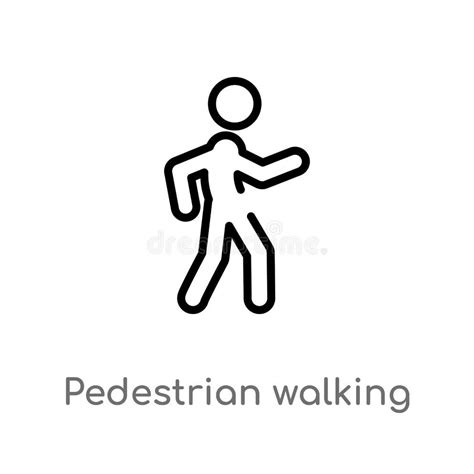 Pedestrian Outline Icon Stock Illustrations – 2,506 Pedestrian Outline ...
