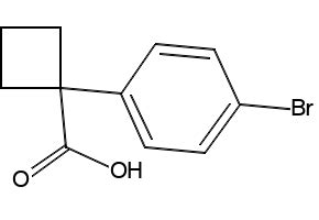 1-(4-Bromophenyl)cyclobutanecarboxylic acid | 151157-49-2
