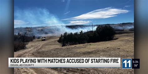 Kids playing with matches accused of starting Douglas County fire