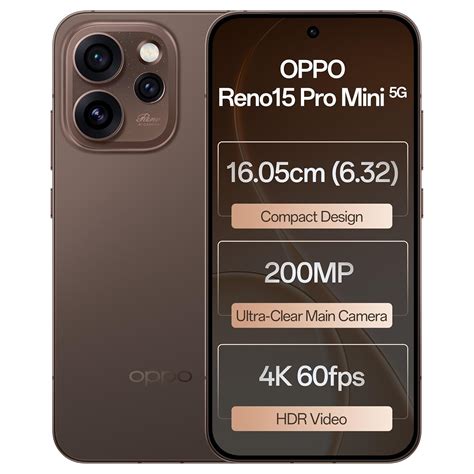 OPPO Reno 15 Pro Mini 5G - Price in India (June 2026), Full Specs ...
