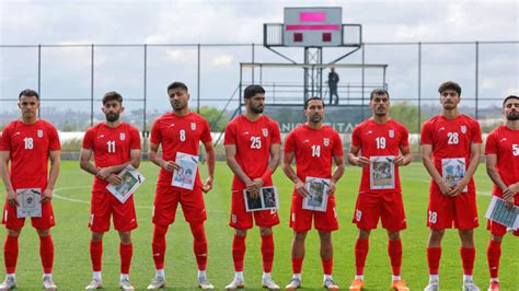 Iran soccer team commemorates alleged child victims ahead of World Cup ...