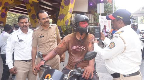 Thane Traffic Police Book 1,681 Violators During Holi Enforcement Drive ...