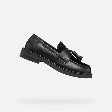 Black women's moccasins Geox Serilda - Women's
