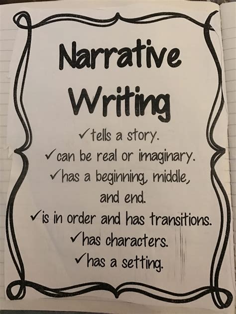 Grade 4 Narrative Writing Topics