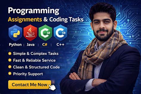 Hacer tareas de programación y tareas de codificación en python java y ...