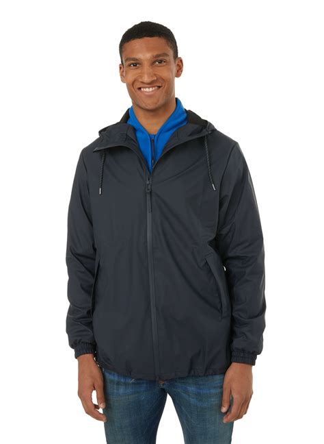 Hooded waterproof jacket Blue Rains - Men | Printemps.com