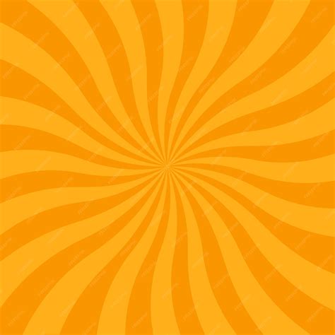 Energia dinâmica Sunburst espiral fundo | Vetor Premium