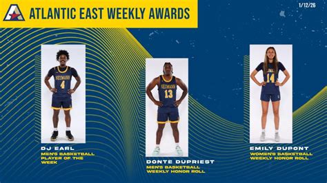 Basketball Trio Earns Atlantic East Distinction - Neumann University ...