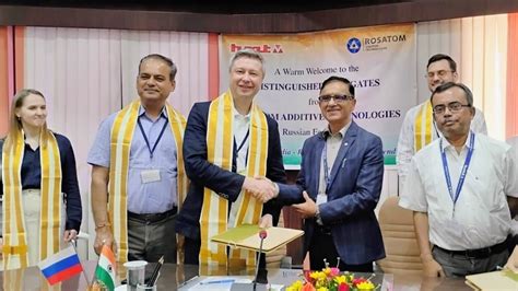 HMT, a CPSE, Signs MoU with Rosatom to Manufacture Additive Technology ...