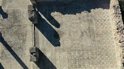 Volubilis, Morocco: Drone explores Roman ruins in North Africa