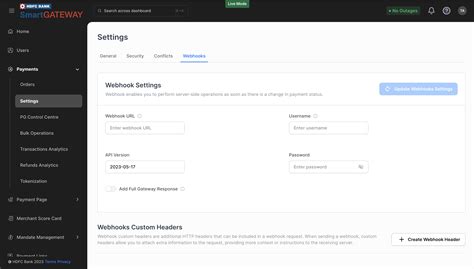 Smartgateway Tranportal Integration - Docs | HDFC SmartGateway ...