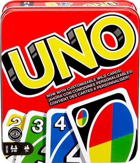 Amazon.com: Mattel Games UNO Card Game for Kid, Adult & Family Nights ...