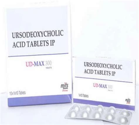 300Mg Ursodeoxycholic Acid Tablets IP at ₹ 4500/box | Pharmaceutical ...