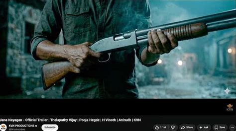 Vijay's Jana Nayagan trailer draws laughs online after Google Gemini ...