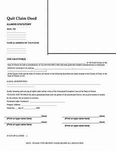 Prepare Your Illinois Quitclaim Deed With Our Printable Form - Auto News