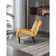 Elegant Accent Chair Leisure Chair For Small Spaces Mustard Bed Bath