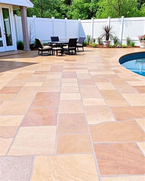 Stamped Concrete Pool Deck Ideas For A Stylish Poolside